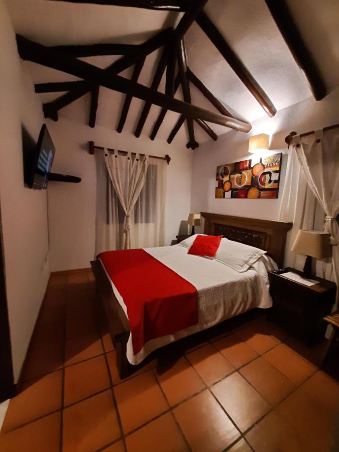 Aparta Hotel El Refugio De Maria Villa de Leyva Exterior foto